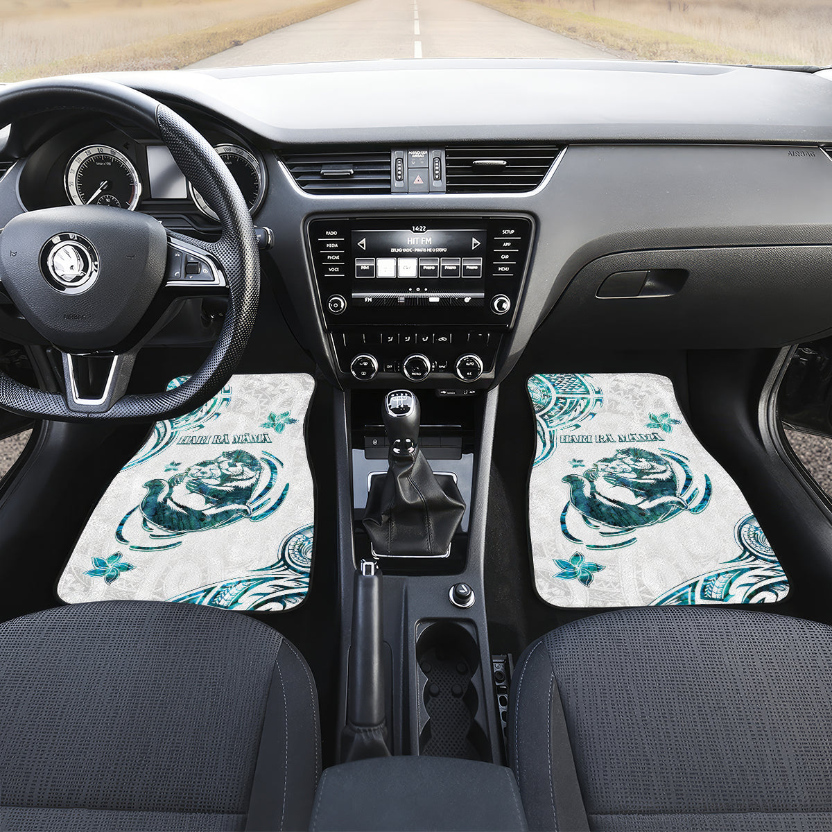 New Zealand Aotearoa Hari Ra Mama Car Mats A Mother's Love Is Like No Otter