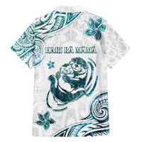 New Zealand Aotearoa Hari Ra Mama Family Matching Puletasi and Hawaiian Shirt A Mother's Love Is Like No Otter LT05 - Polynesian Pride
