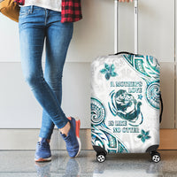 New Zealand Aotearoa Hari Ra Mama Luggage Cover A Mother's Love Is Like No Otter