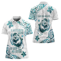 New Zealand Aotearoa Hari Ra Mama Women Polo Shirt A Mother's Love Is Like No Otter LT05 - Polynesian Pride