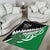 New Zealand And Ireland Rugby Area Rug Silver Fern With Celtic Cross