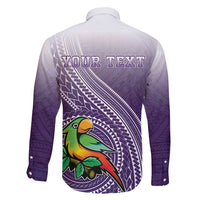 Personalized Manua High School Family Matching Summer Maxi Dress and Hawaiian Shirt Polynesian Tribal Pattern