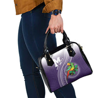 Manua High School Shoulder Handbag Polynesian Tribal Pattern