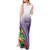 Personalized Manua High School Tank Maxi Dress Polynesian Tribal Pattern