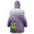 Personalized Manua High School Wearable Blanket Hoodie Polynesian Tribal Pattern