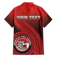 Personalized Fagaitua High School Family Matching Long Sleeve Bodycon Dress and Hawaiian Shirt Polynesian Tribal Pattern LT05 - Polynesian Pride