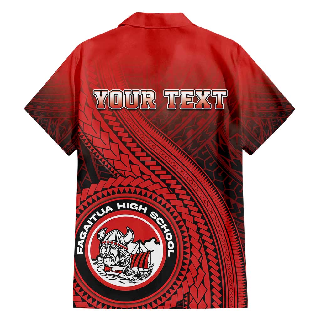 Personalized Fagaitua High School Family Matching Short Sleeve Bodycon Dress and Hawaiian Shirt Polynesian Tribal Pattern LT05 - Polynesian Pride
