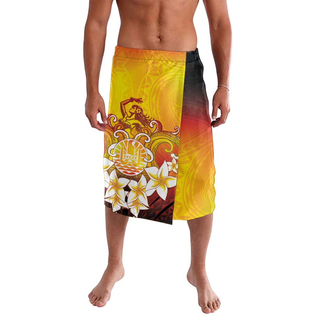 Tahiti Heiva Festival Lavalava Tahitian Vahine Plumeria Flowers