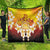 Tahiti Heiva Festival Quilt Tahitian Vahine Plumeria Flowers