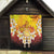 Tahiti Heiva Festival Quilt Tahitian Vahine Plumeria Flowers