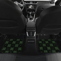 Hawaiian Quilt Car Mats Pele Hair Hinahina Lei Black Version