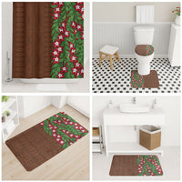 Tonga Language Week Bathroom Set Heilala Floral Brown