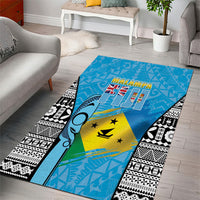 Malampa Fiji Day 2026 Area Rug Unique Style LT05 - Polynesian Pride