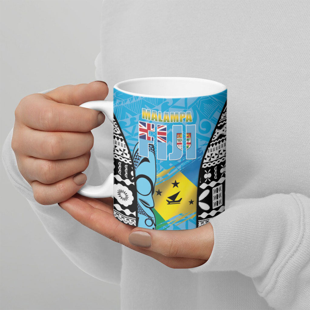 Personalised Malampa Fiji Day 2026 Ceramic Mug Unique Style LT05 - Polynesian Pride