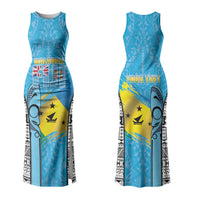 Personalised Malampa Fiji Day 2026 Couples Matching Tank Maxi Dress and Hawaiian Shirt Unique Style LT05 - Polynesian Pride