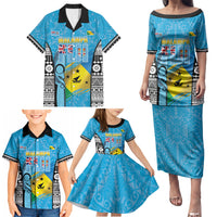 Personalised Malampa Fiji Day 2026 Family Matching Puletasi and Hawaiian Shirt Unique Style LT05 - Polynesian Pride