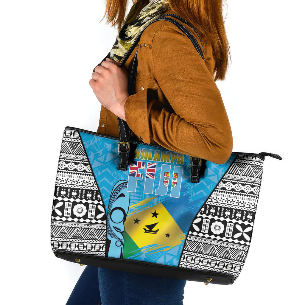 Malampa Fiji Day 2026 Leather Tote Bag Unique Style