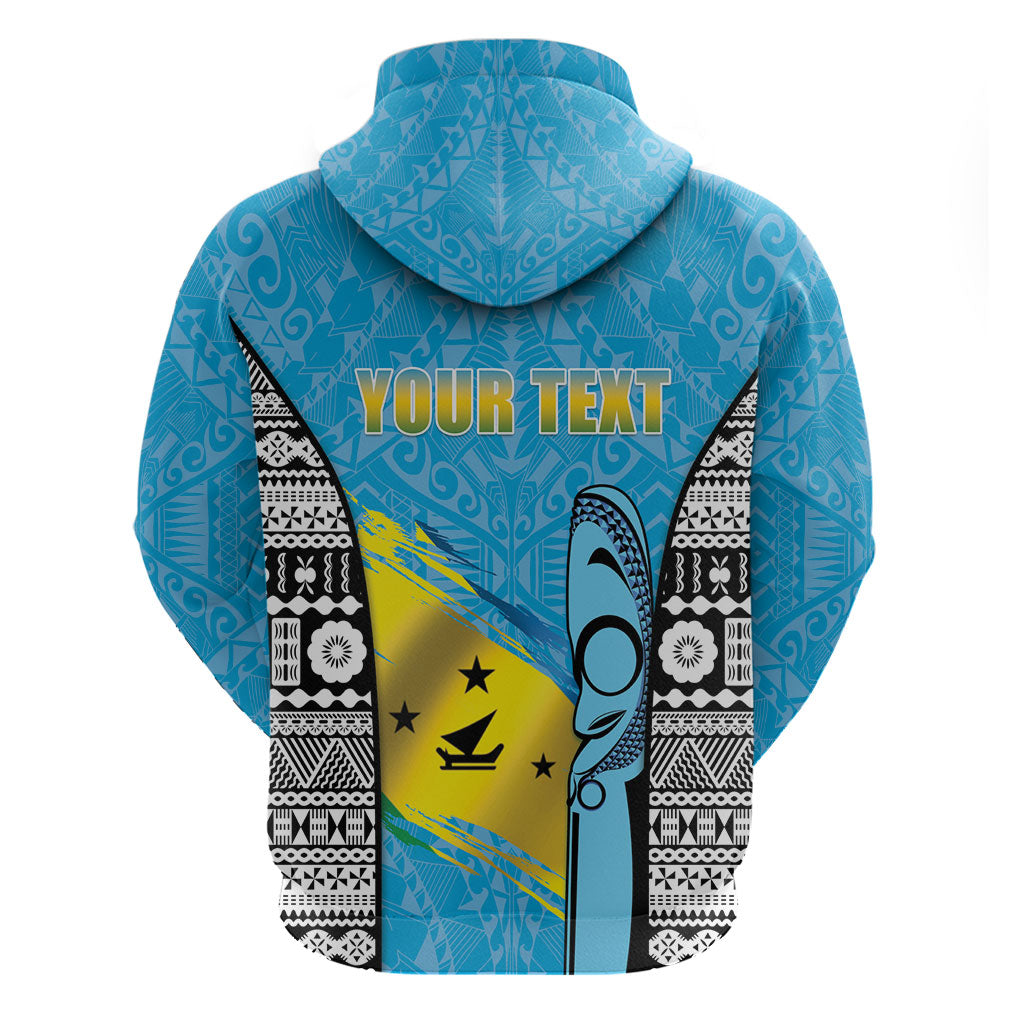 Personalised Malampa Fiji Day 2026 Zip Hoodie Unique Style LT05 - Polynesian Pride