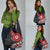 New Zealand Red Maori Koru Simple Style Grocery Bag