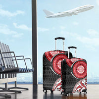 New Zealand Red Maori Koru Simple Style Luggage Cover
