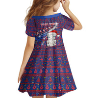 Personalized New Zealand Christmas Family Matching Off Shoulder Maxi Dress and Hawaiian Shirt Haka Fern Santa Tiki Meri Kirihimete LT05 - Polynesian Pride
