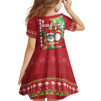 Personalised Hawaii Christmas Family Matching Summer Maxi Dress and Hawaiian Shirt Funny Santa Claus Surf Mele Kalikimaka LT05 - Polynesian Pride