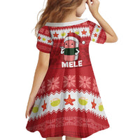 Hawaii Funny Christmas Family Matching Summer Maxi Dress and Hawaiian Shirt Spam Musubi Santa LT05 - Polynesian Pride