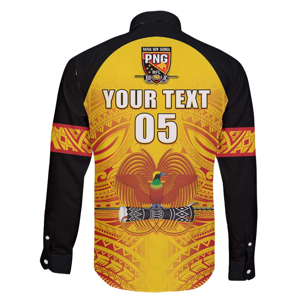 Papua New Guinea Rugby Custom Family Matching Short Sleeve Bodycon Dress and Hawaiian Shirt Kumul Pride Go Champions LT05 - Polynesian Pride