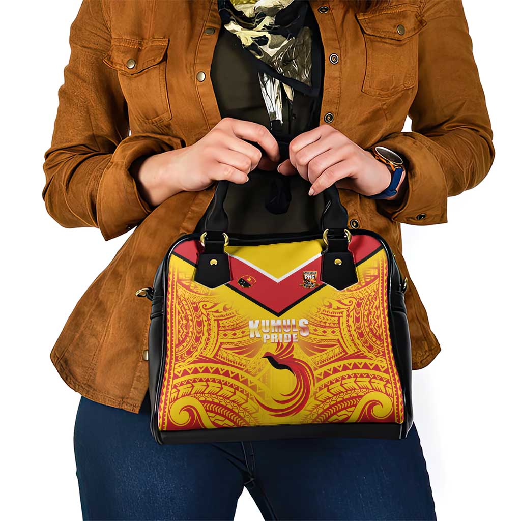 Papua New Guinea Rugby Shoulder Handbag Kumul Pride Go Champions