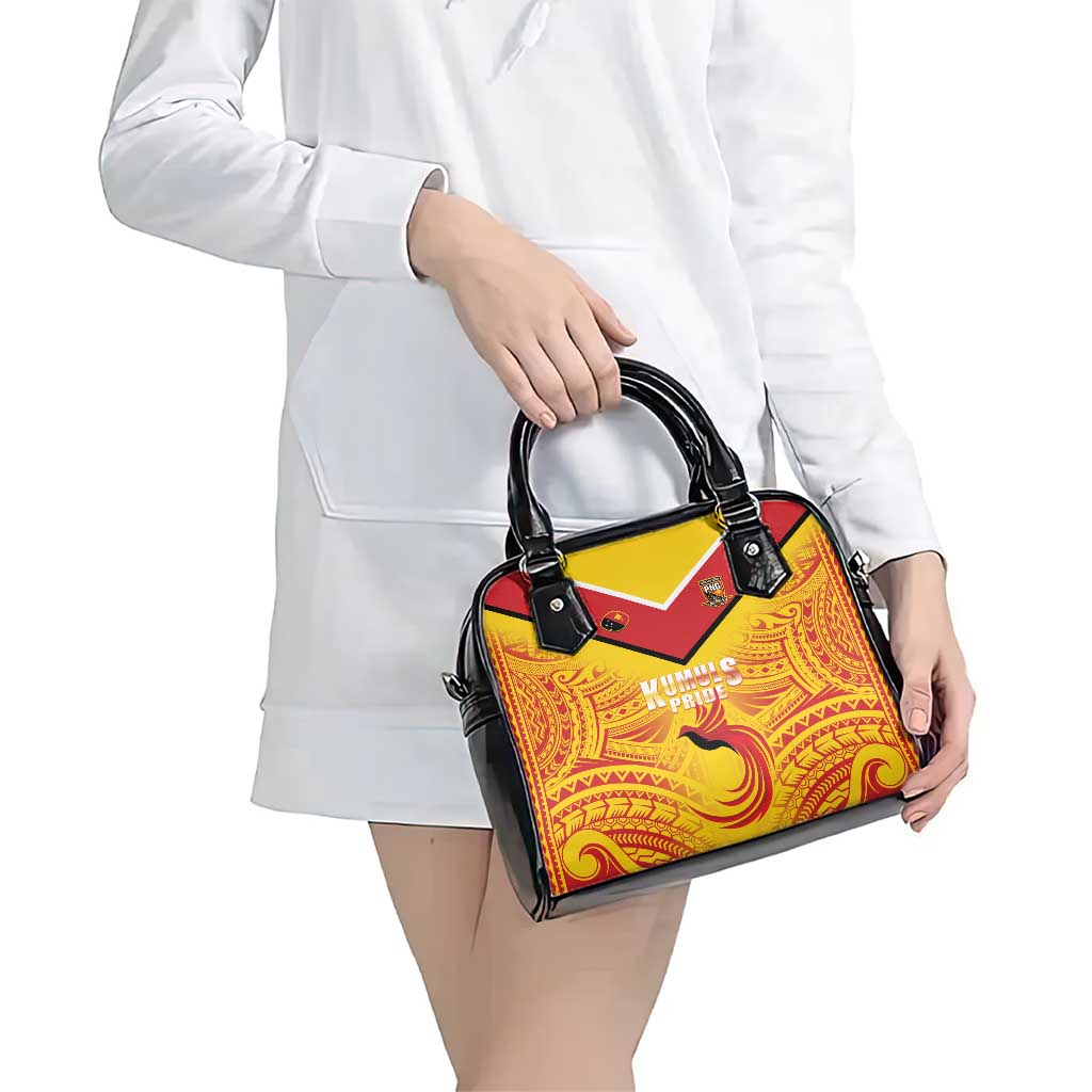 Papua New Guinea Rugby Shoulder Handbag Kumul Pride Go Champions