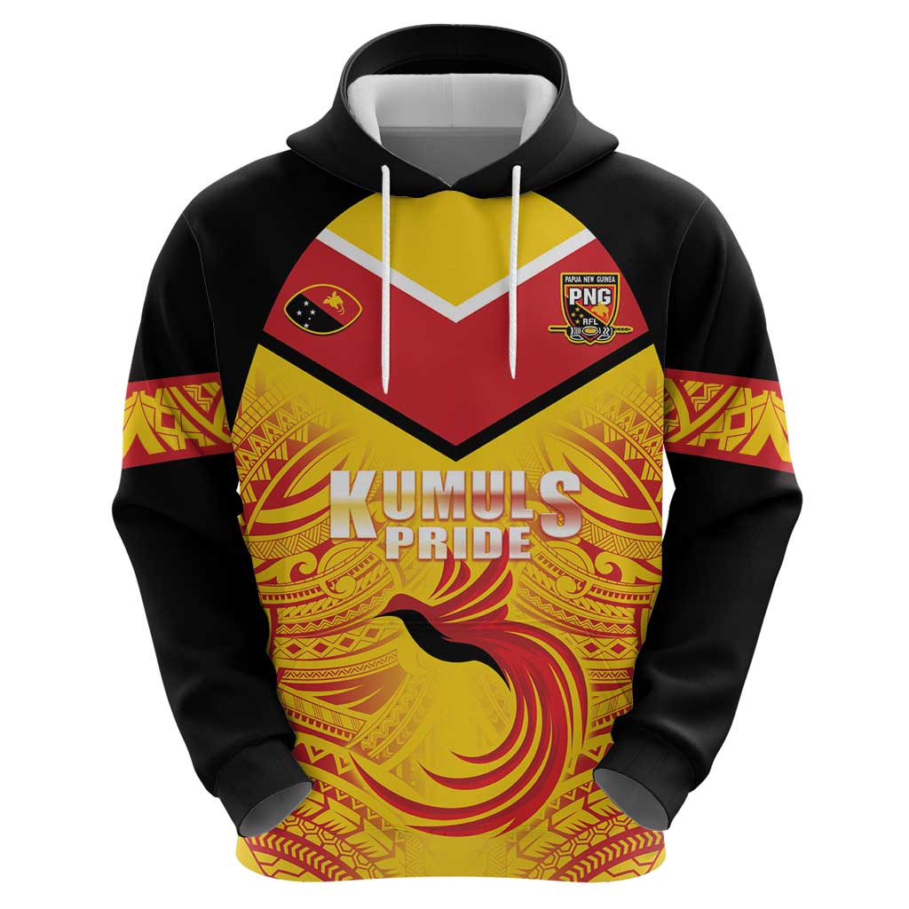 Papua New Guinea Rugby Custom Zip Hoodie Kumul Pride Go Champions
