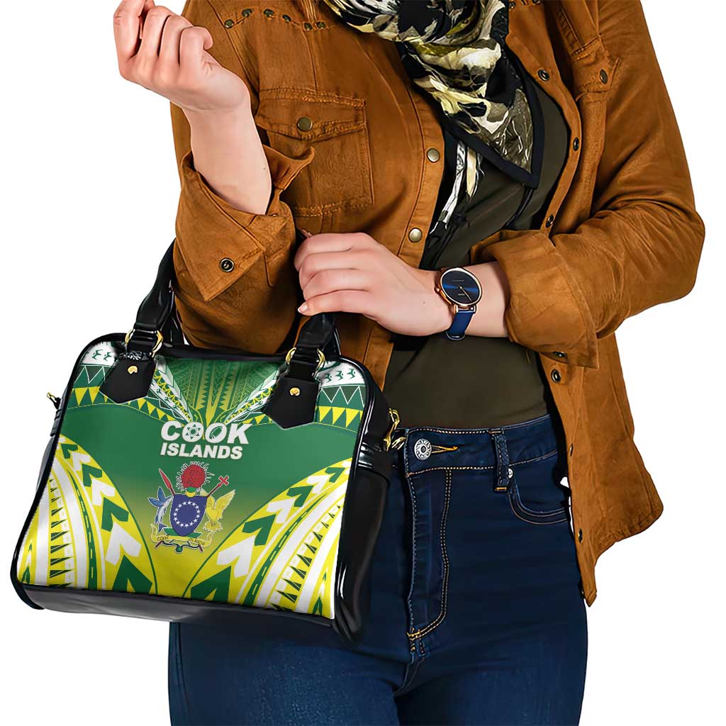 Cook Islands Rugby Shoulder Handbag The Kukis Go Champions