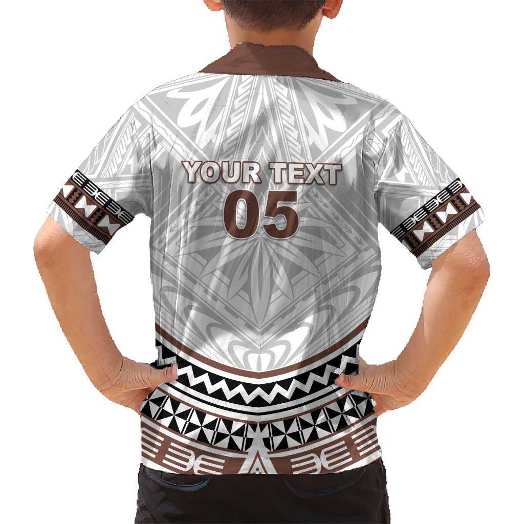 Fiji Rugby Custom Family Matching Puletasi and Hawaiian Shirt Fijian Bati Go Champions LT05 - Polynesian Pride