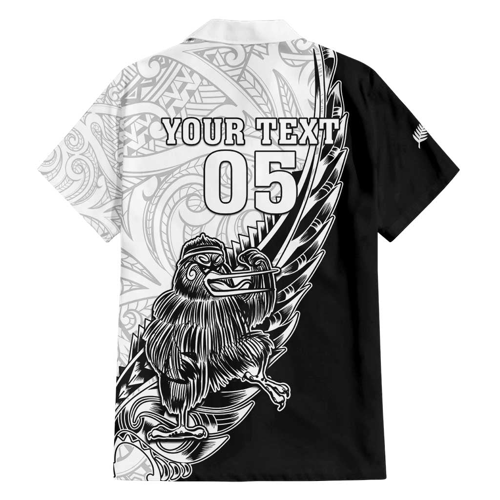 New Zealand Kiwi Rugby Custom Family Matching Summer Maxi Dress and Hawaiian Shirt Go Champions Maori Pattern LT05 - Polynesian Pride