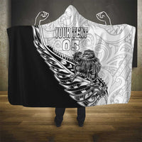 New Zealand Kiwi Rugby Custom Hooded Blanket Go Champions Maori Pattern LT05 - Polynesian Pride