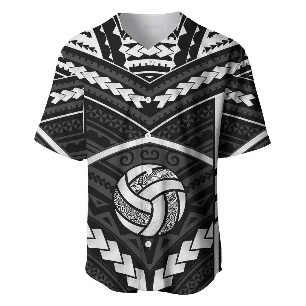 Custom Polynesia Beach Volleyball Baseball Jersey Polynesian Tribal Pattern - Polynesian Pride