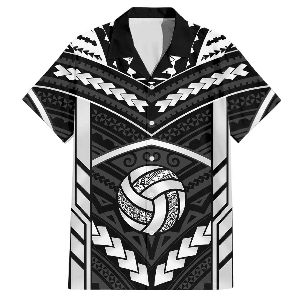 Custom Polynesia Beach Volleyball Family Matching Tank Maxi Dress and Hawaiian Shirt Polynesian Tribal Pattern - Polynesian Pride