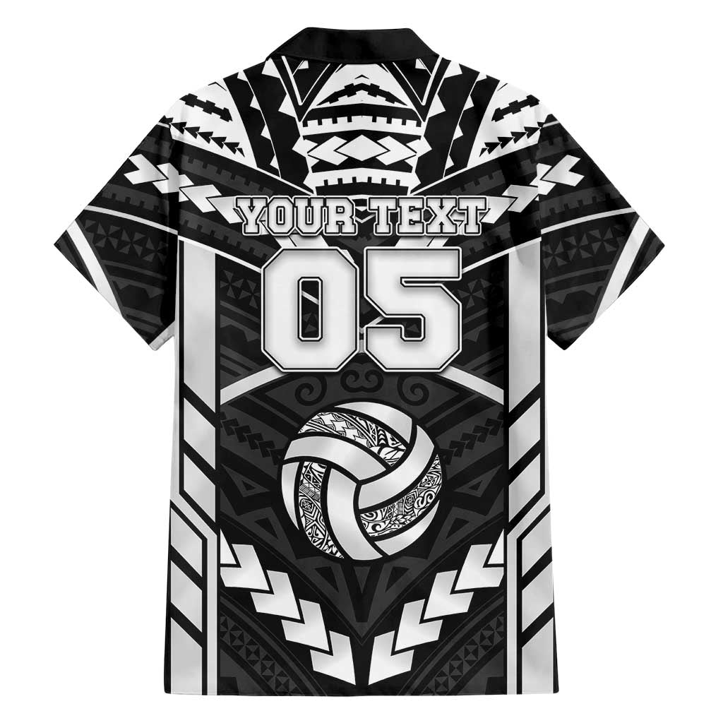 Custom Polynesia Beach Volleyball Family Matching Tank Maxi Dress and Hawaiian Shirt Polynesian Tribal Pattern - Polynesian Pride