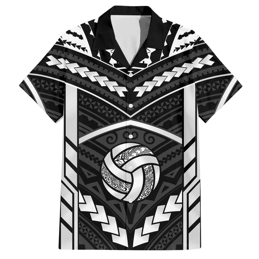 Custom Polynesia Beach Volleyball Hawaiian Shirt Polynesian Tribal Pattern - Polynesian Pride