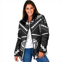 Custom Polynesia Beach Volleyball Padded Jacket Polynesian Tribal Pattern - Polynesian Pride