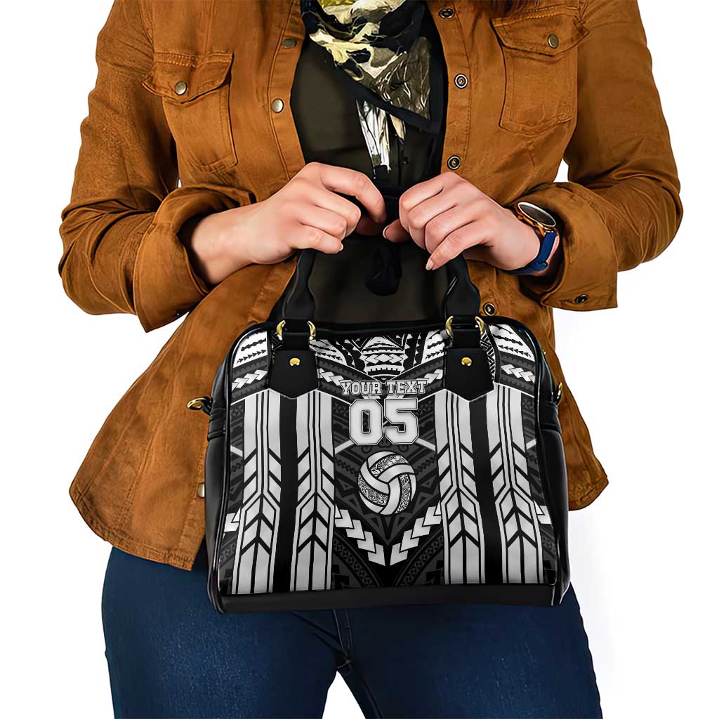 Custom Polynesia Beach Volleyball Shoulder Handbag Polynesian Tribal Pattern - Polynesian Pride