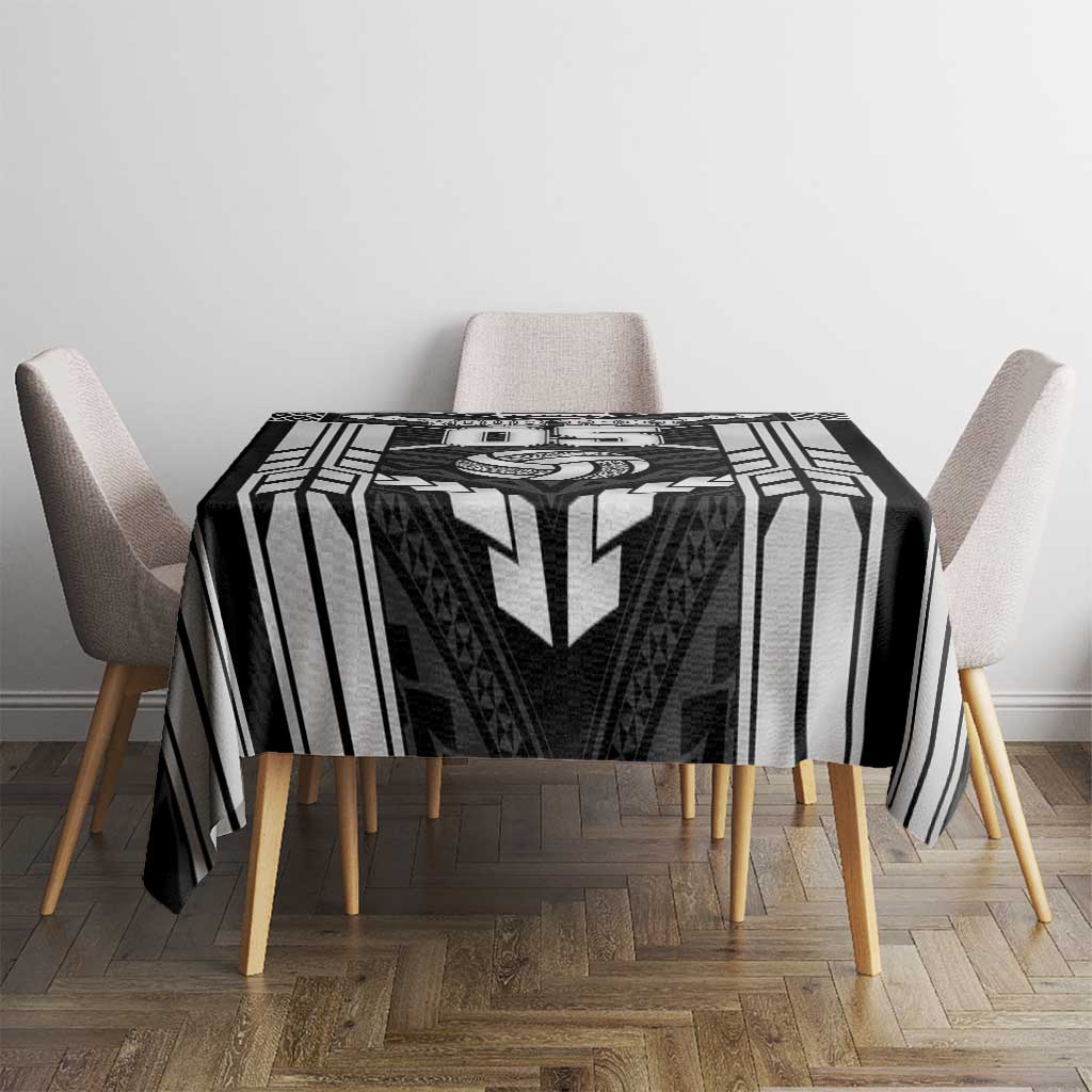 Custom Polynesia Beach Volleyball Tablecloth Polynesian Tribal Pattern - Polynesian Pride