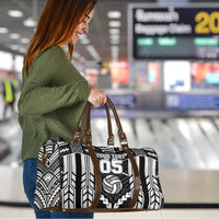 Custom Polynesia Beach Volleyball Travel Bag Polynesian Tribal Pattern - Polynesian Pride