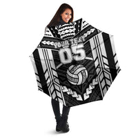 Custom Polynesia Beach Volleyball Umbrella Polynesian Tribal Pattern - Polynesian Pride