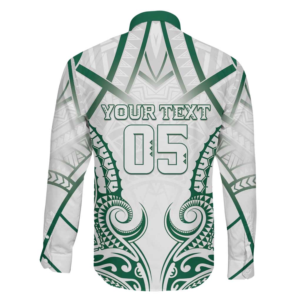 Custom Hawaii Volleyball Family Matching Mermaid Dress and Hawaiian Shirt Polynesian Pattern - Polynesian Pride