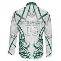 Custom Hawaii Volleyball Family Matching Mermaid Dress and Hawaiian Shirt Polynesian Pattern - Polynesian Pride