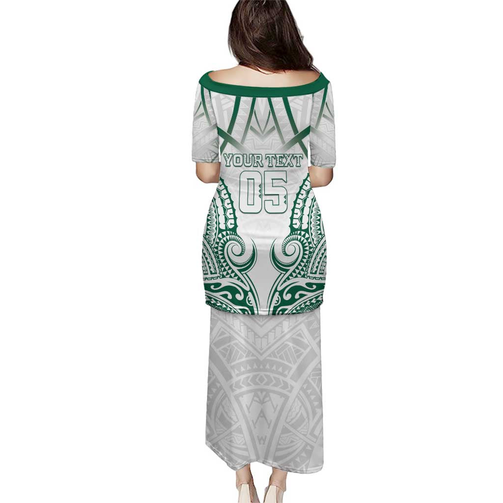 Custom Hawaii Volleyball Family Matching Puletasi and Hawaiian Shirt Polynesian Pattern - Polynesian Pride