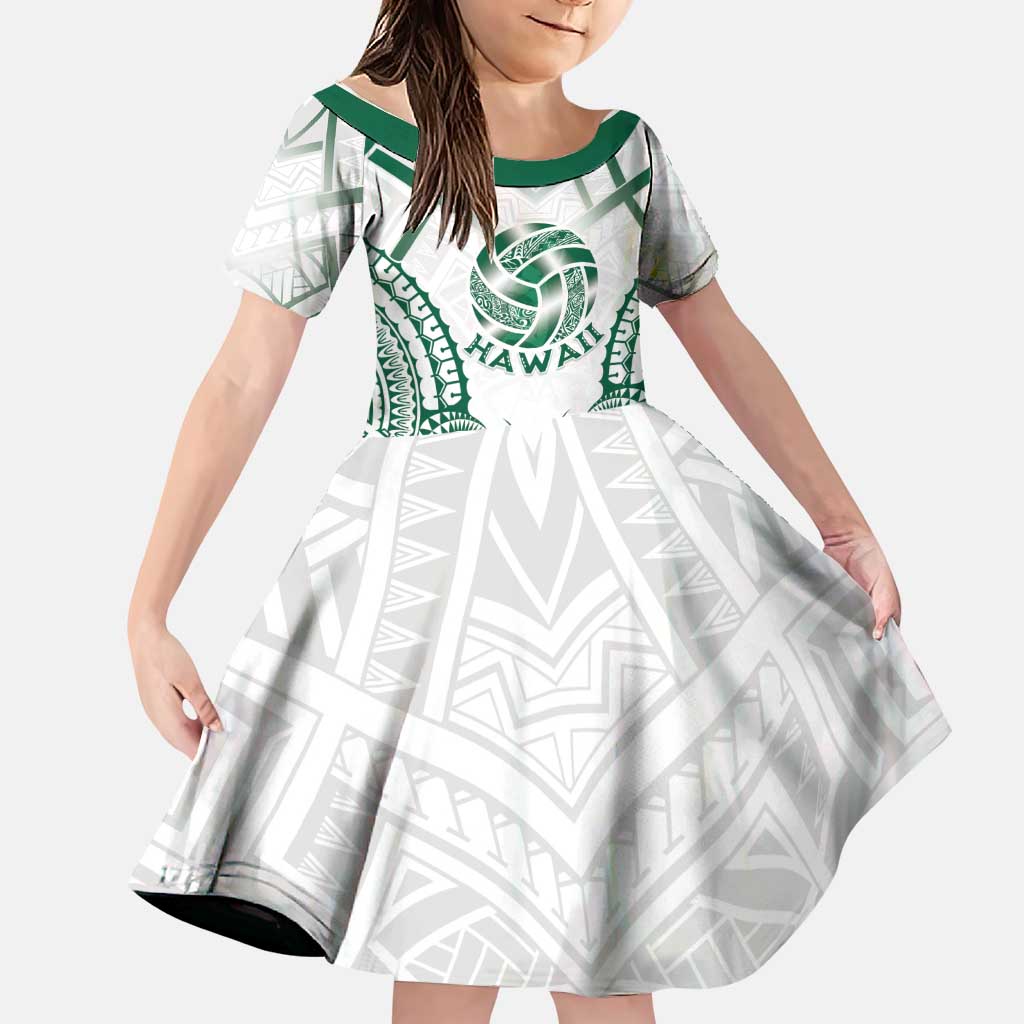Custom Hawaii Volleyball Family Matching Summer Maxi Dress and Hawaiian Shirt Polynesian Pattern - Polynesian Pride