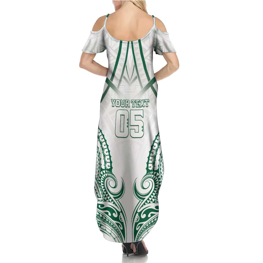 Custom Hawaii Volleyball Family Matching Summer Maxi Dress and Hawaiian Shirt Polynesian Pattern - Polynesian Pride