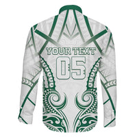 Custom Hawaii Volleyball Family Matching Tank Maxi Dress and Hawaiian Shirt Polynesian Pattern - Polynesian Pride